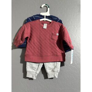 Carter’s Boy’s 3 piece set size 3M NWT
